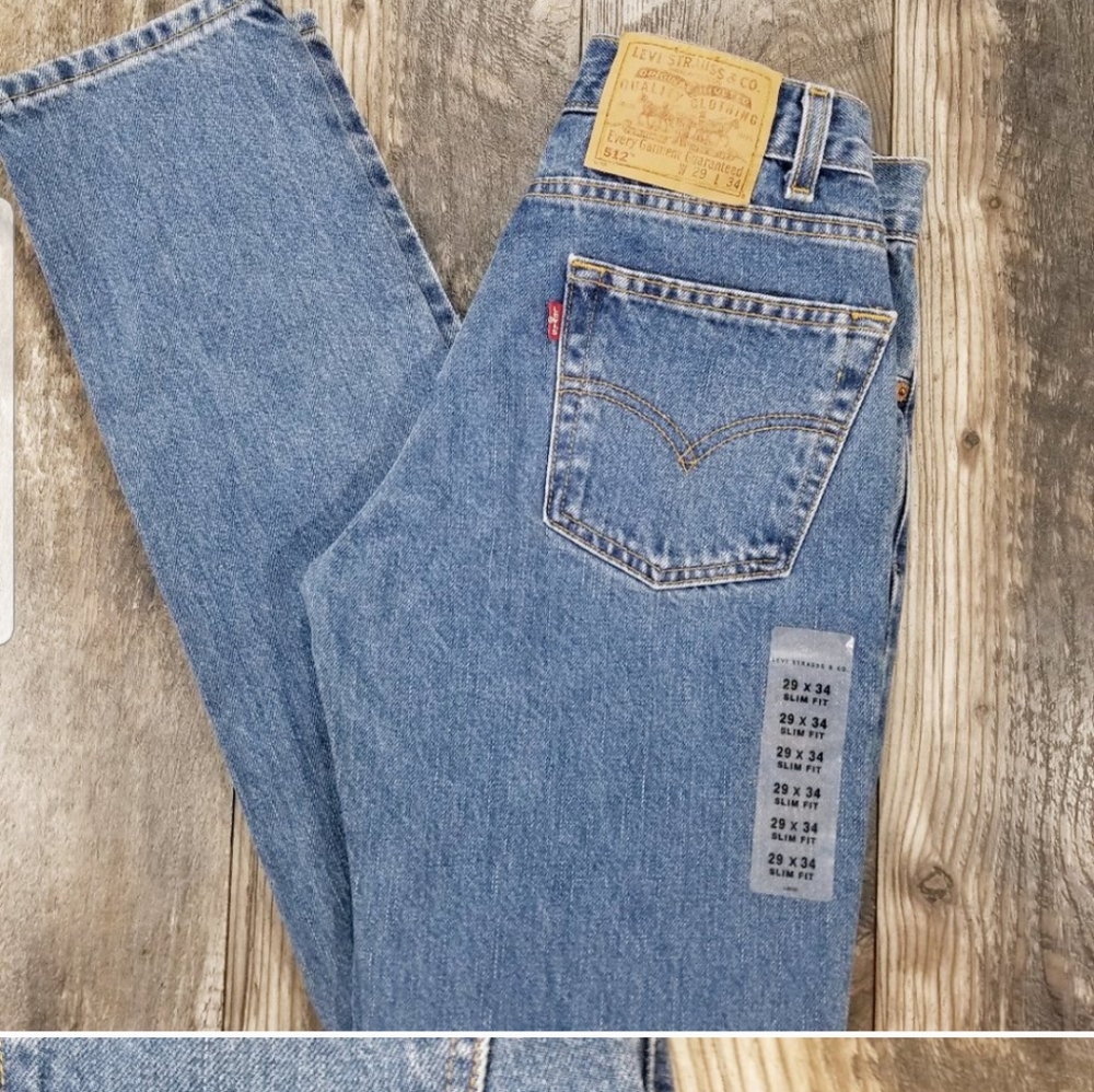 Vintage levis 29x34 new 512